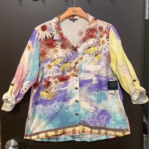 John Mark women’s button up shirt